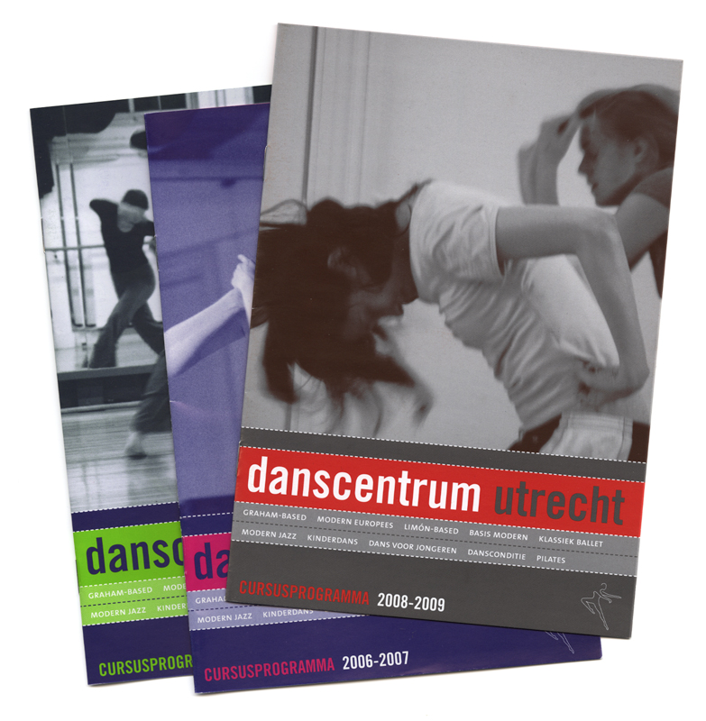 brochures voor Danscentrum Utrecht