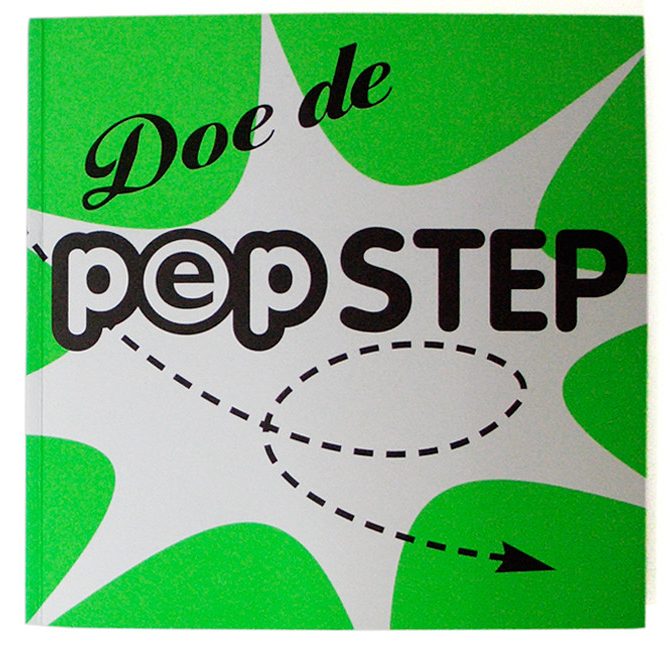 ontwerp brochure / boekje Doe de Pep-step