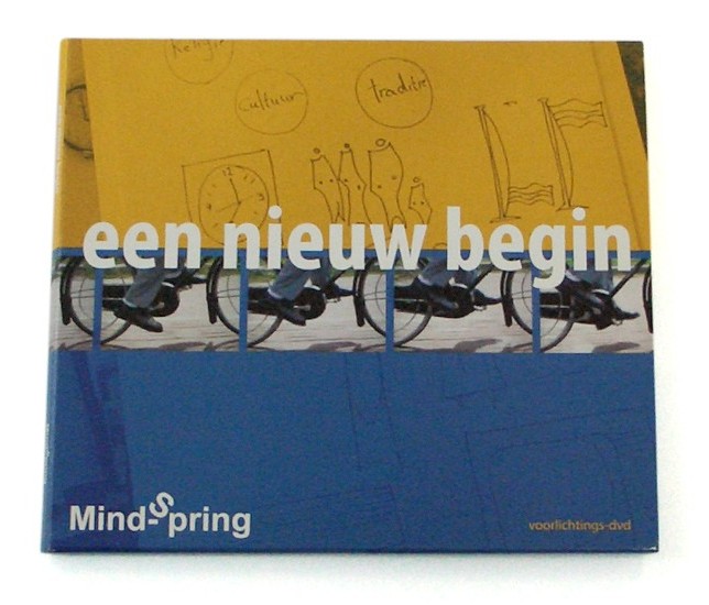 grafisch ontwerp dvd-hoesje Mindspring - een nieuw begin