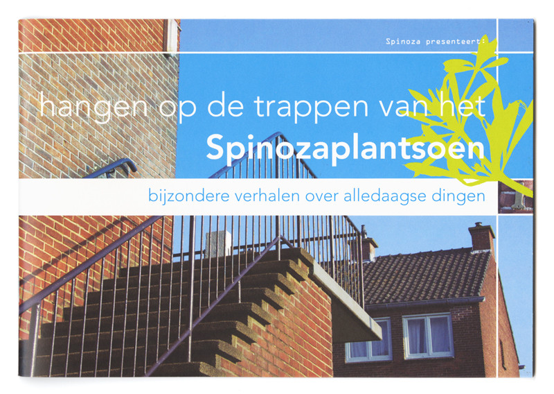 boekje over Spinozaplantsoen Utrecht