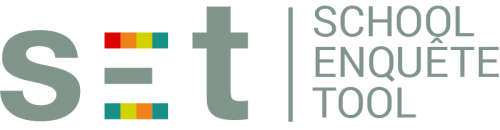 logo voor de School Enquête Tool van e-Loo